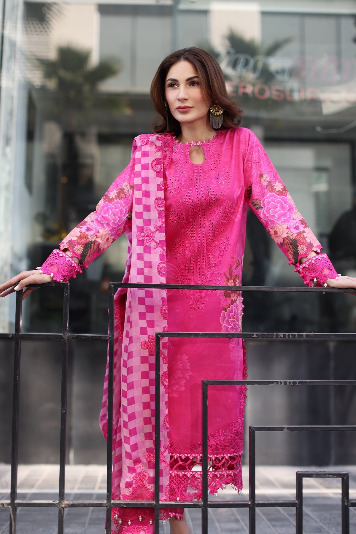 Charizma | Combination Lawn | CC5-24 - by - Libasekhas UK - Registered Vendor of : Charzima - 100% Original Designer Dresss
