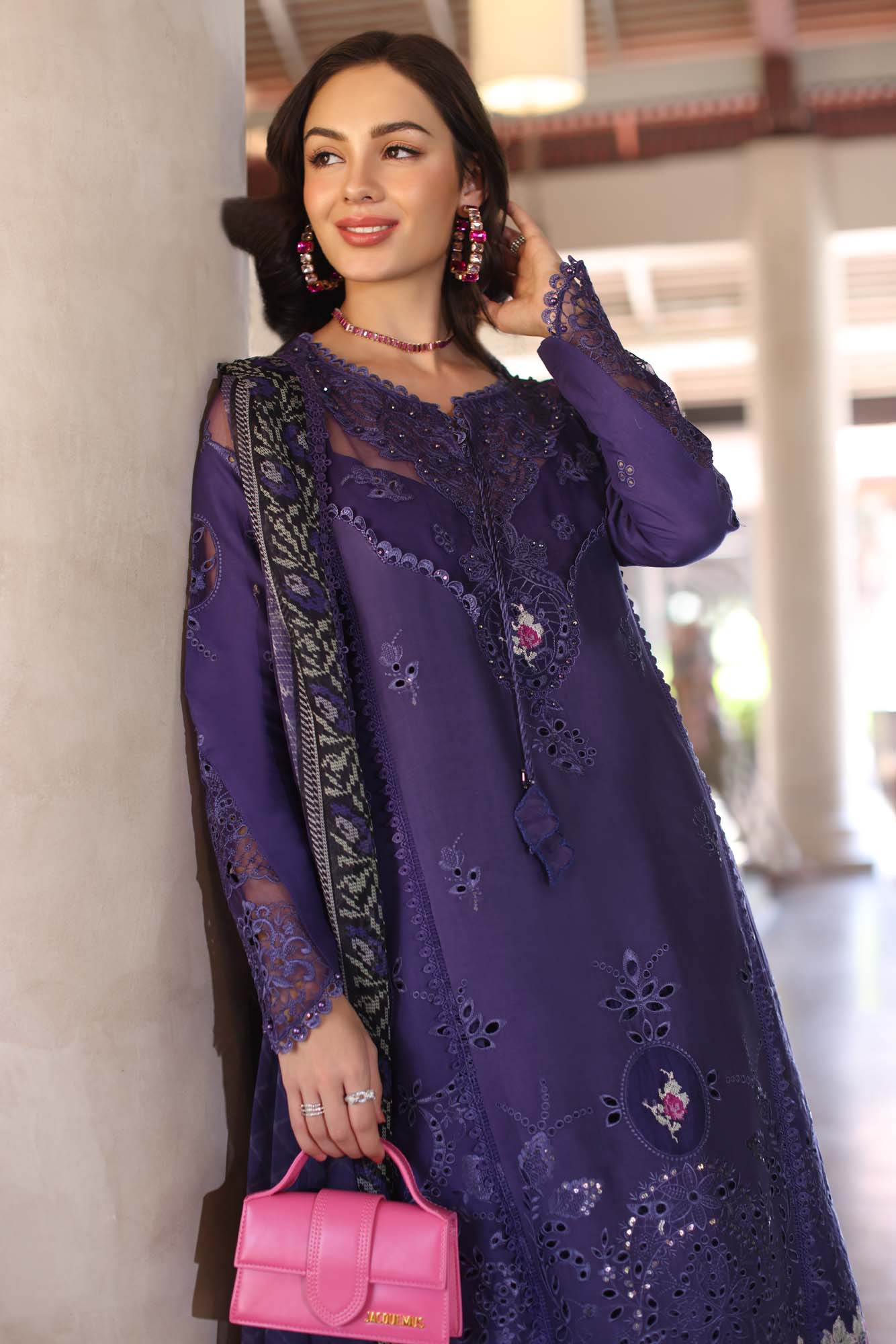 Noor by Saadia Asad | Eid Luxury Laserkari 25 | D4-B - by - Libasekhas UK - Registered Vendor of : Noor by Saadia Asad - 100% Original Designer Dresss