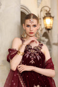 Noor by Saadia Asad | Handcrafted Velvet 25 | Naqsh - by Libasekhas UK - Registered Vendor of : Noor by Saadia Asad - 100% Original Designer Dress