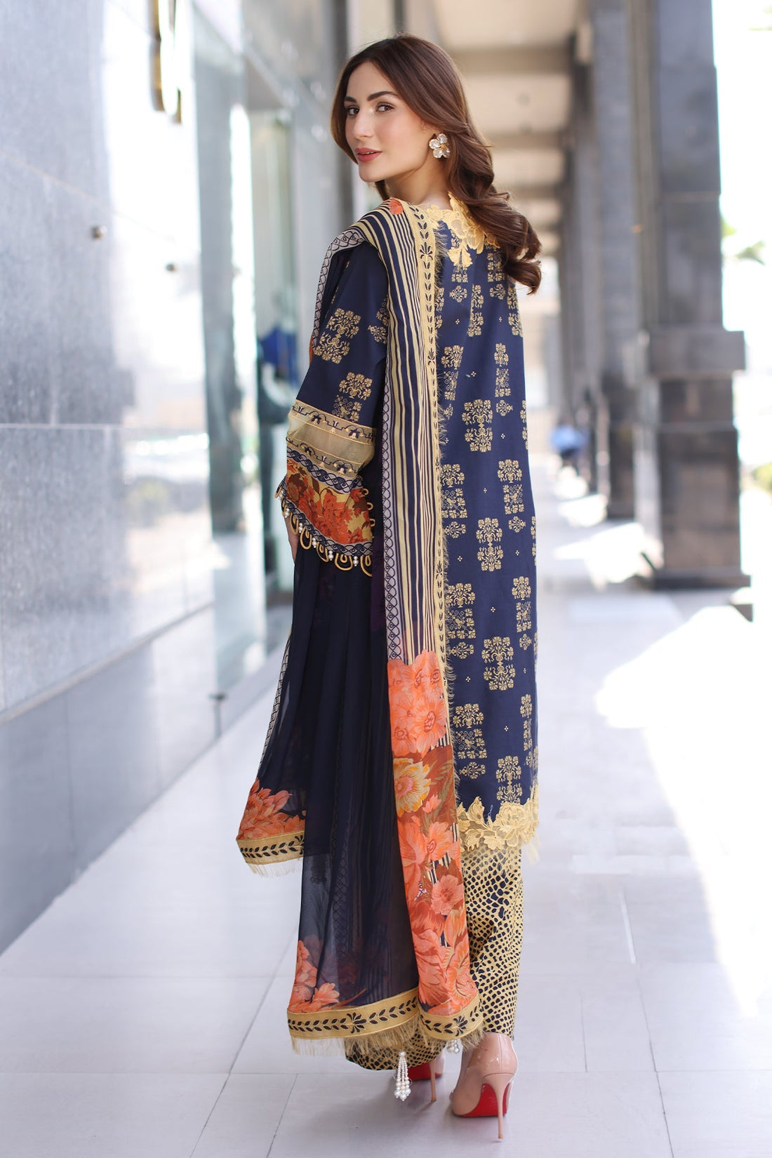Charizma | Combination Lawn | CC5-28 - by - Libasekhas UK - Registered Vendor of : Charizma - 100% Original Designer Dresss
