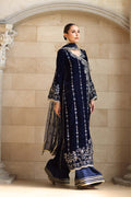 Noor by Saadia Asad | Handcrafted Velvet 25 | Falak - by Libasekhas UK - Registered Vendor of : Noor by Saadia Asad - 100% Original Designer Dress