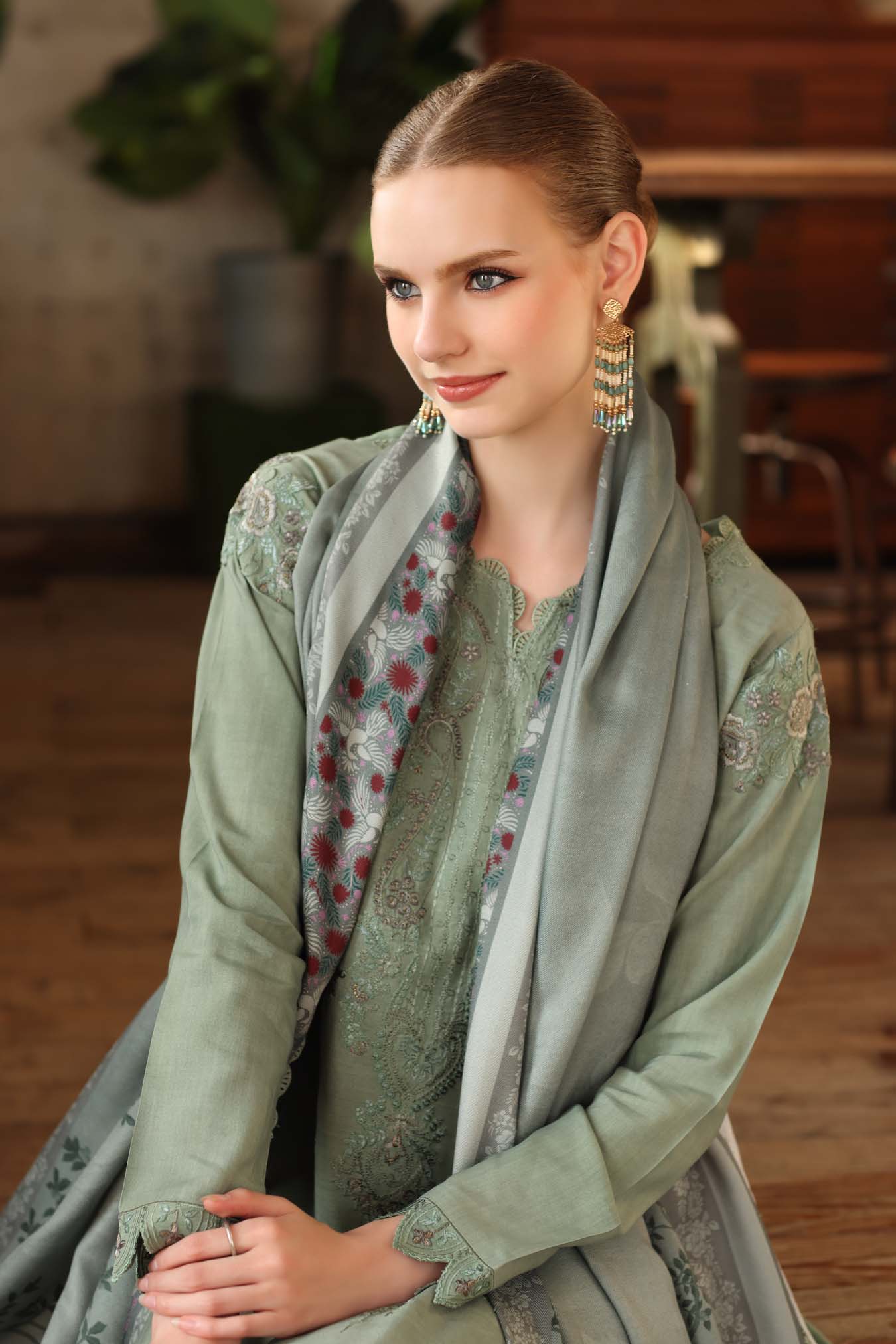 Saadia Asad | Winter Printkhaas 25 | D8 - A - by Libasekhas UK - Registered Vendor of : Saadia Asad - 100% Original Designer Dress