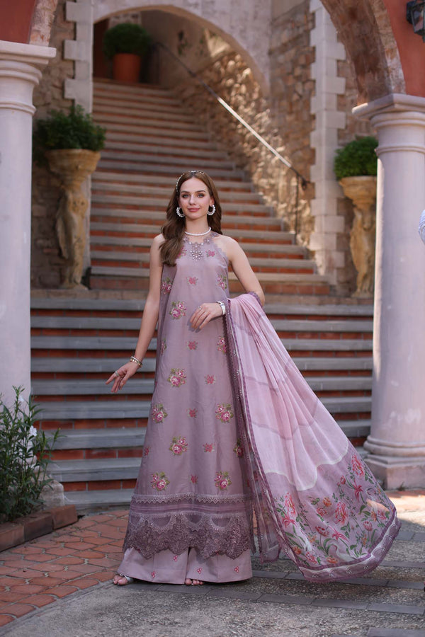 Noor by Saadia Asad | Eid Luxe Printkari 24 | D4 - by - Libasekhas UK - Registered Vendor of : Noor by Saadia Asad - 100% Original Designer Dresss