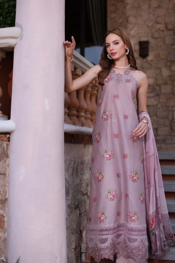 Noor by Saadia Asad | Eid Luxe Printkari 24 | D4 - by - Libasekhas UK - Registered Vendor of : Noor by Saadia Asad - 100% Original Designer Dresss