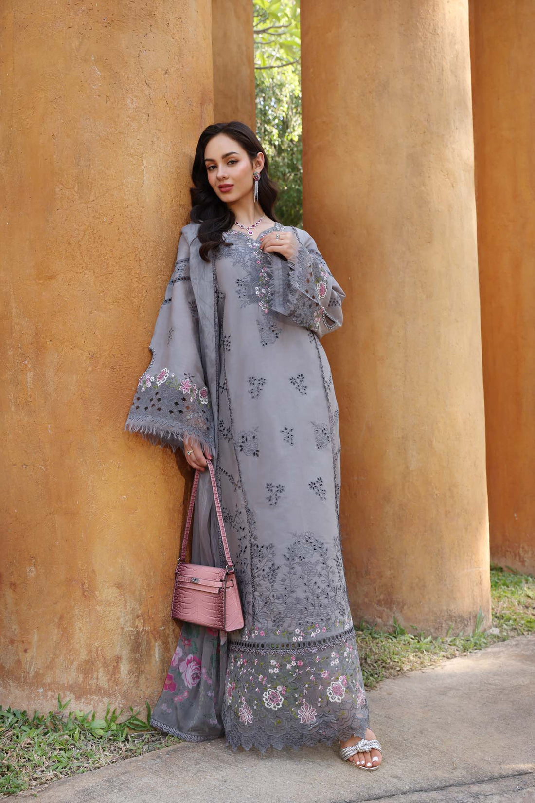 Noor by Saadia Asad | Eid Luxury Laserkari 25 | D2-B - by - Libasekhas UK - Registered Vendor of : Noor by Saadia Asad - 100% Original Designer Dresss