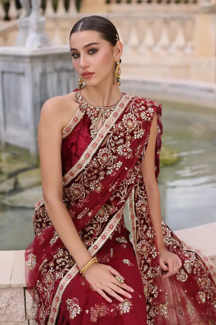 Noor by Saadia Asad | Kaani Wedding Formals 23 | D5 - by - Libasekhas UK - Registered Vendor of : Noor by Saadia Asad - 100% Original Designer Dresss