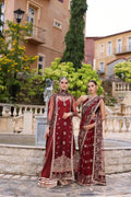 Noor by Saadia Asad | Kaani Wedding Formals 23 | D5 - by - Libasekhas UK - Registered Vendor of : Noor by Saadia Asad - 100% Original Designer Dresss