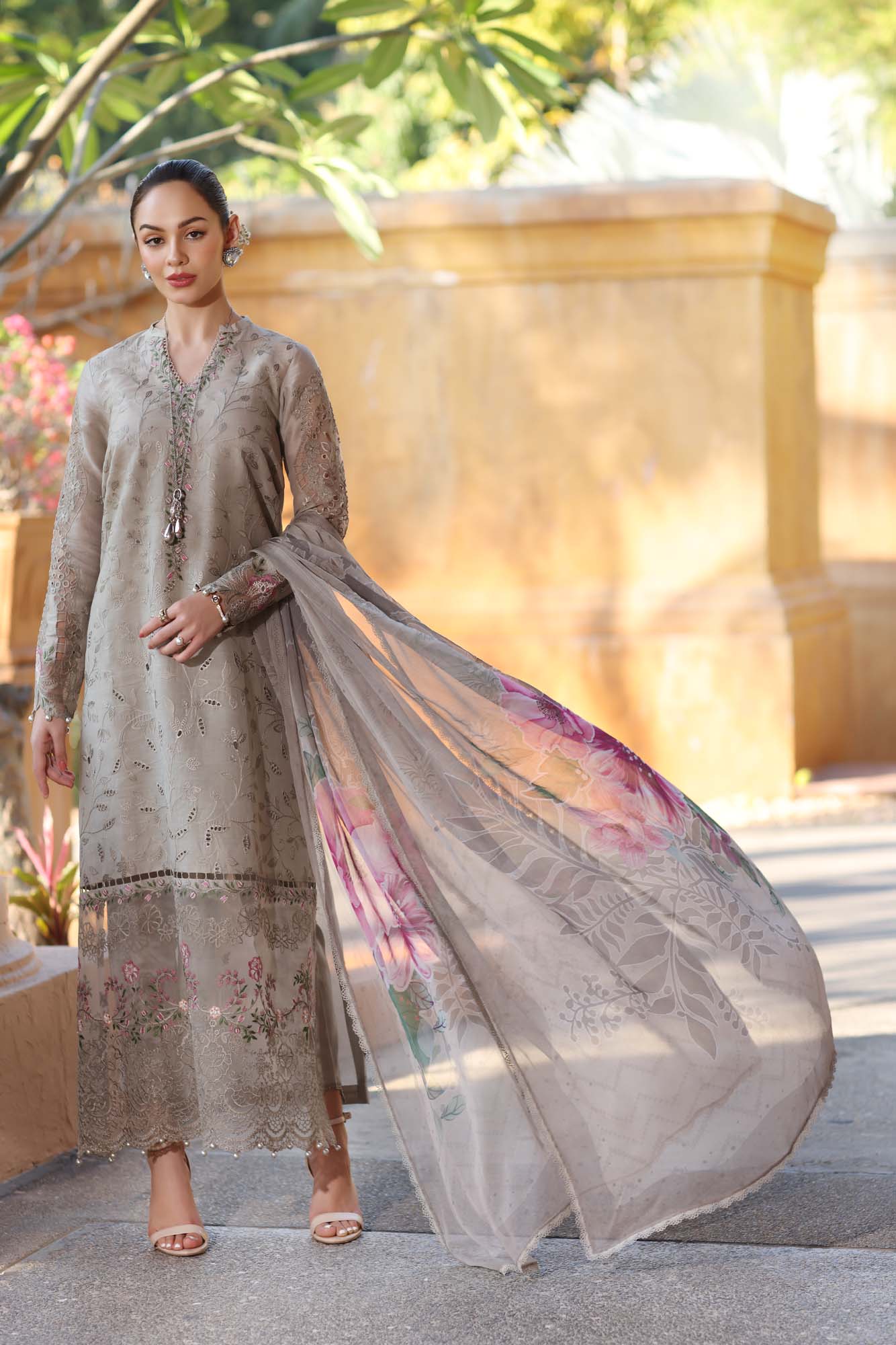 Noor by Saadia Asad | Eid Luxury Laserkari 25 | D1-B - by - Libasekhas UK - Registered Vendor of : Noor by Saadia Asad - 100% Original Designer Dresss