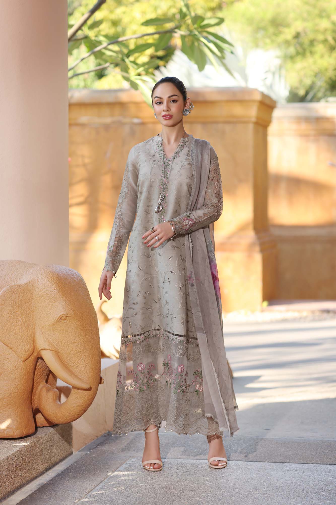 Noor by Saadia Asad | Eid Luxury Laserkari 25 | D1-B - by - Libasekhas UK - Registered Vendor of : Noor by Saadia Asad - 100% Original Designer Dresss