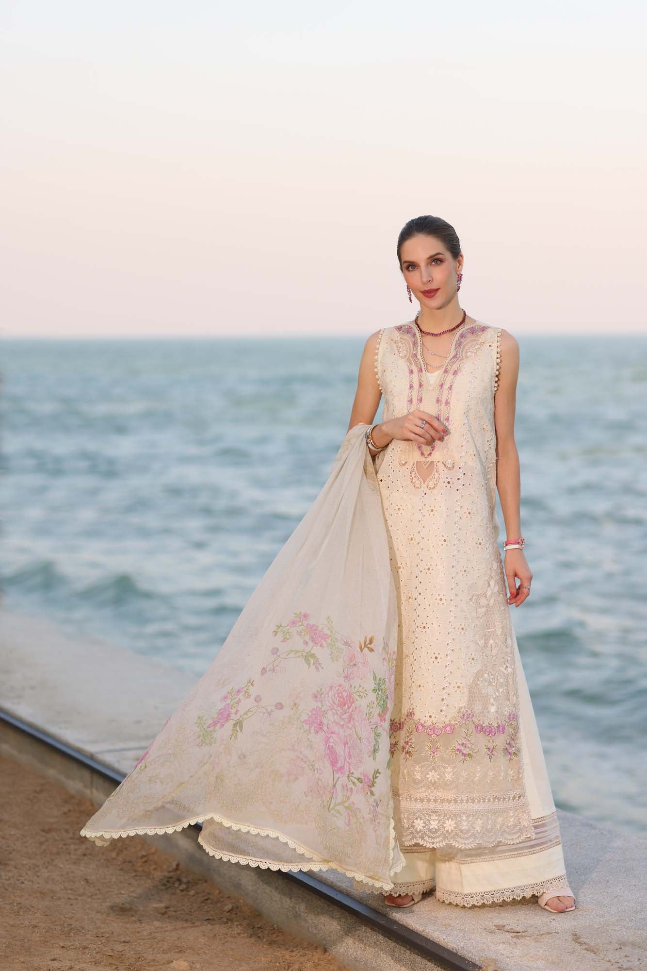 Noor by Saadia Asad | Eid Luxury Laserkari 25 | D3-A - by - Libasekhas UK - Registered Vendor of : Noor by Saadia Asad - 100% Original Designer Dresss