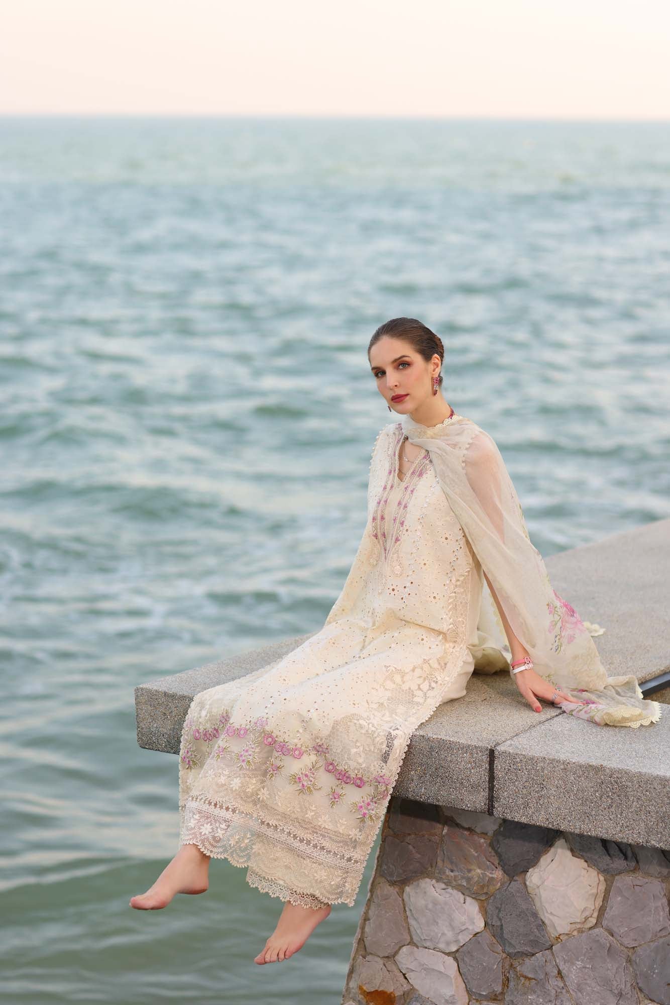 Noor by Saadia Asad | Eid Luxury Laserkari 25 | D3-A - by - Libasekhas UK - Registered Vendor of : Noor by Saadia Asad - 100% Original Designer Dresss