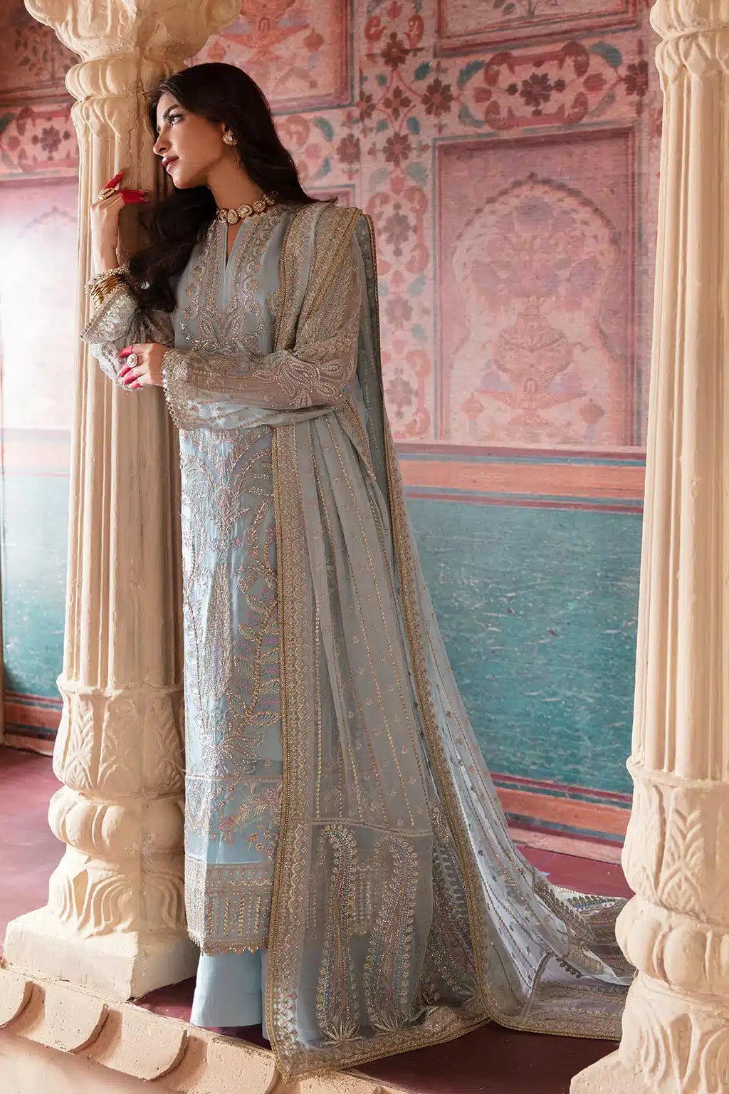 Afrozeh | Shehnai Wedding Formals 23 | Roop - by - Libasekhas UK - Registered Vendor of : Afrozeh - 100% Original Designer Dresss
