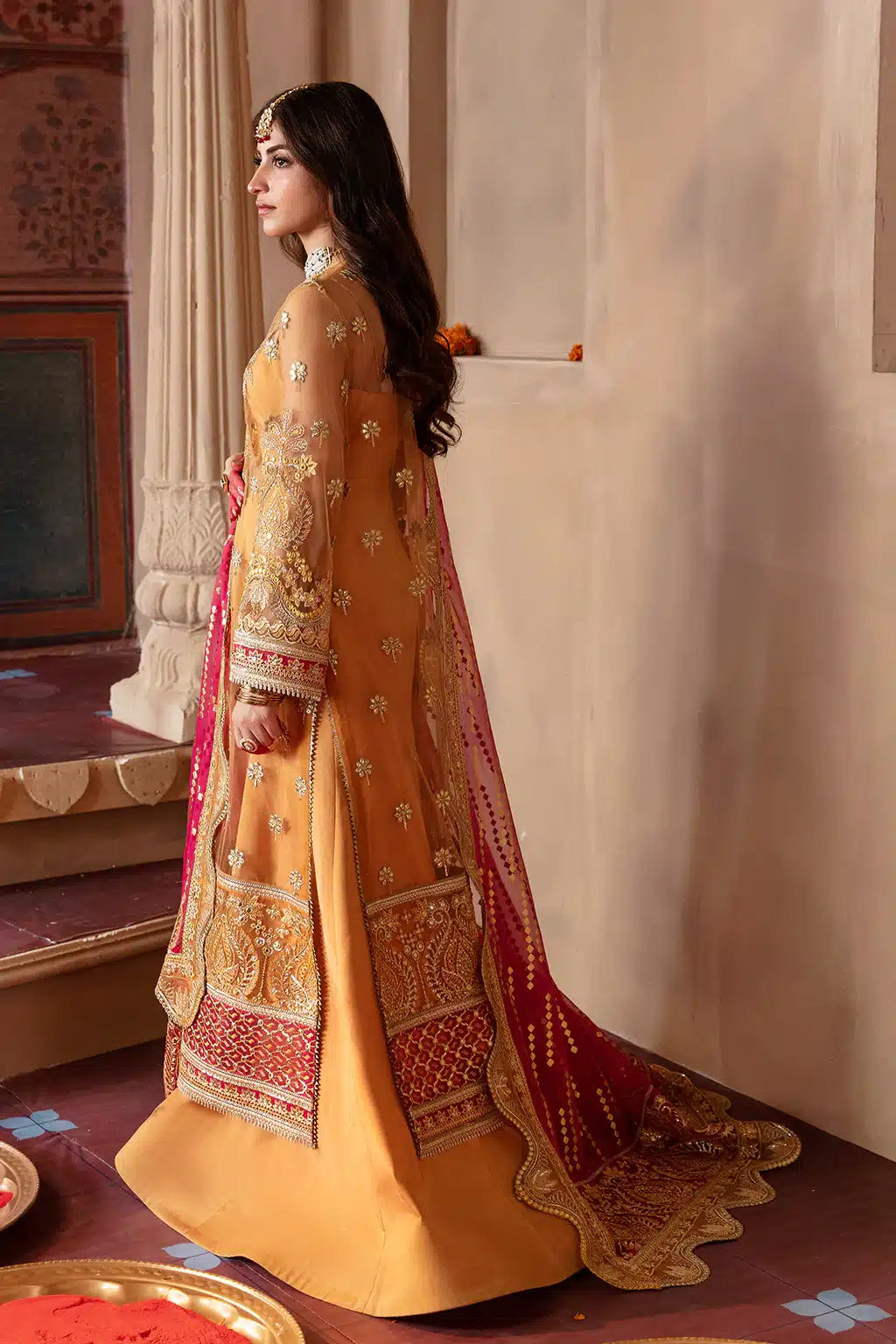 Afrozeh | Shehnai Wedding Formals 23 | Zuri - by - Libasekhas UK - Registered Vendor of : Afrozeh - 100% Original Designer Dresss