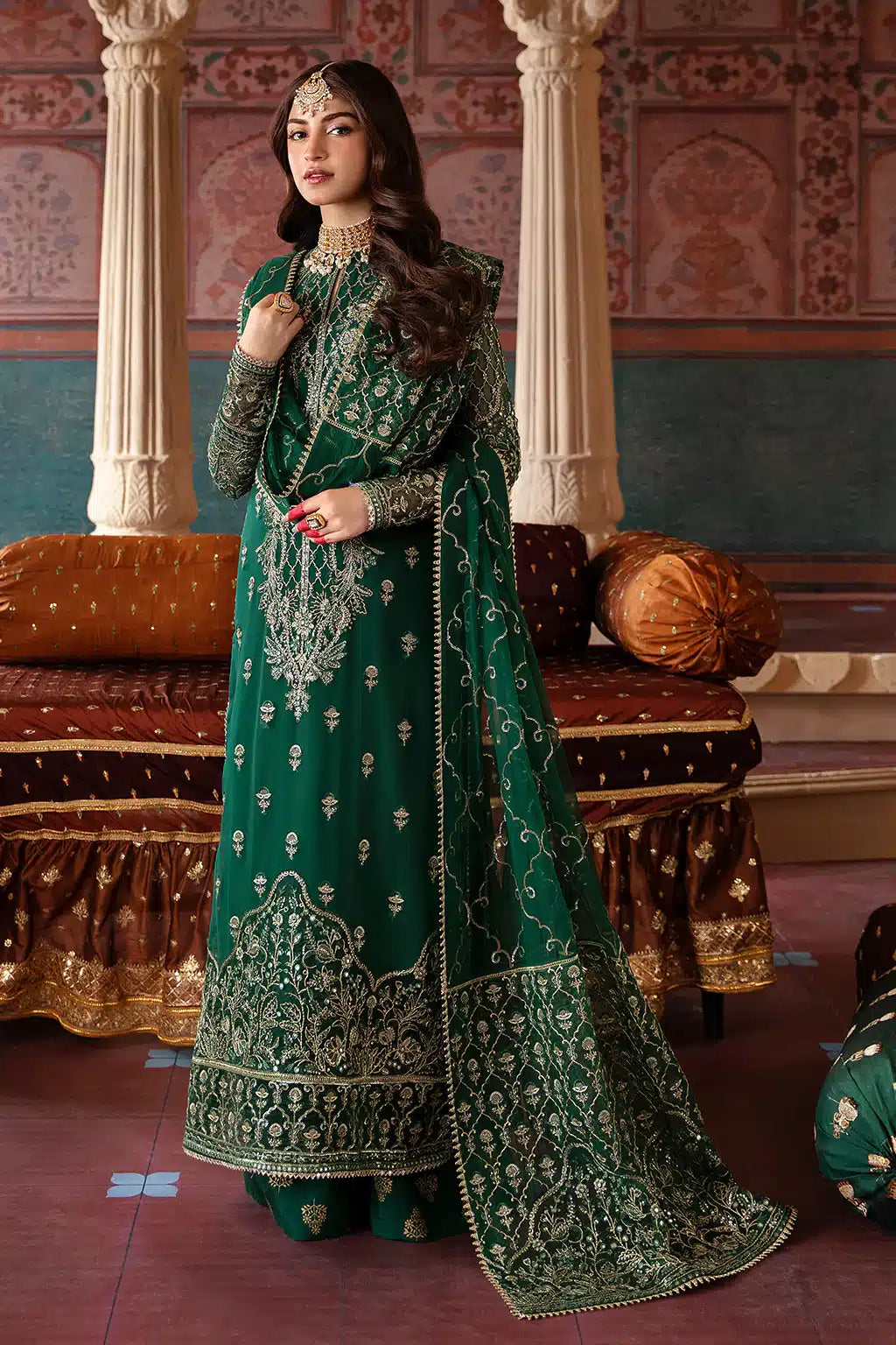 Afrozeh | Shehnai Wedding Formals 23 | Dilsaz - by - Libasekhas UK - Registered Vendor of : Afrozeh - 100% Original Designer Dresss