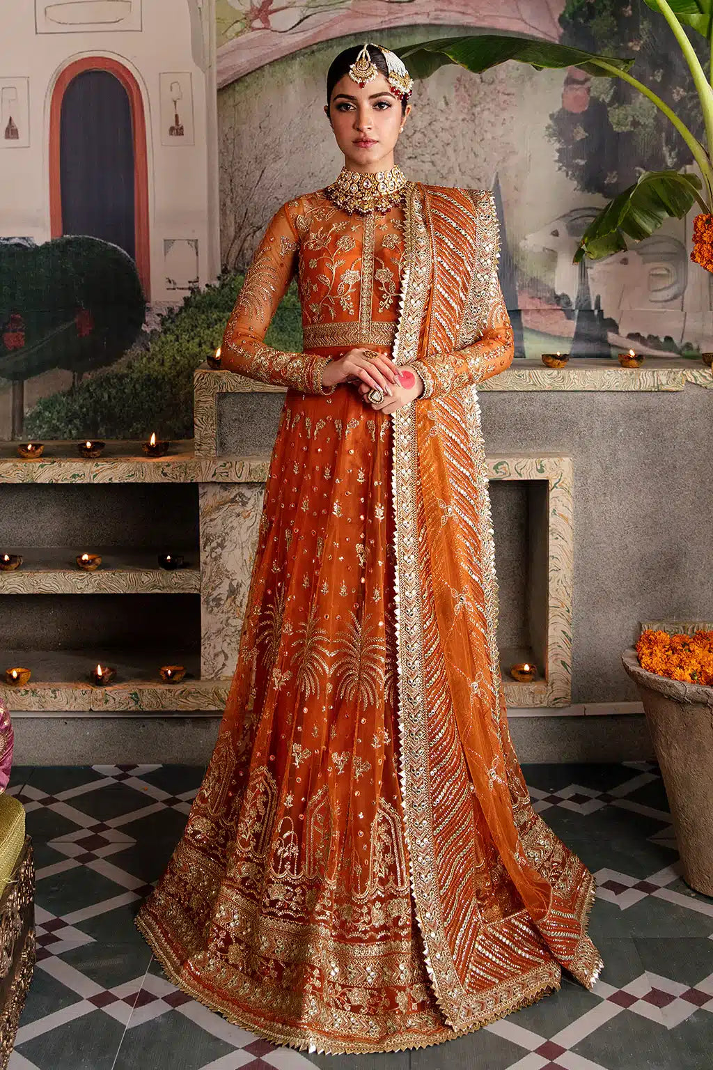 Afrozeh | Shehnai Wedding Formals 23 | Dilaab - by - Libasekhas UK - Registered Vendor of : Afrozeh - 100% Original Designer Dresss