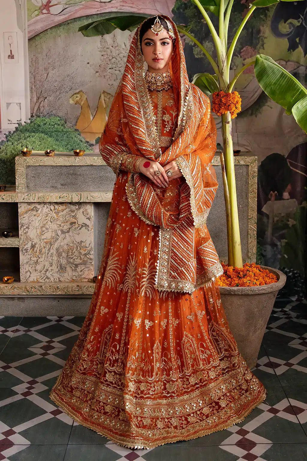 Afrozeh | Shehnai Wedding Formals 23 | Dilaab - by - Libasekhas UK - Registered Vendor of : Afrozeh - 100% Original Designer Dresss