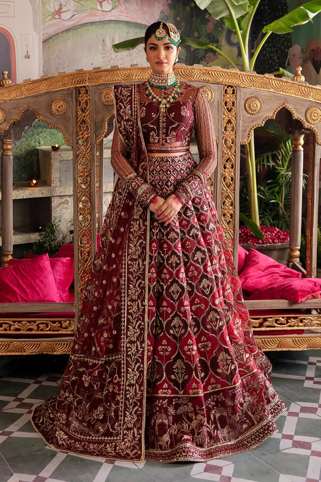 Afrozeh | Shehnai Wedding Formals 23 | Tabeer - by - Libasekhas UK - Registered Vendor of : Afrozeh - 100% Original Designer Dresss