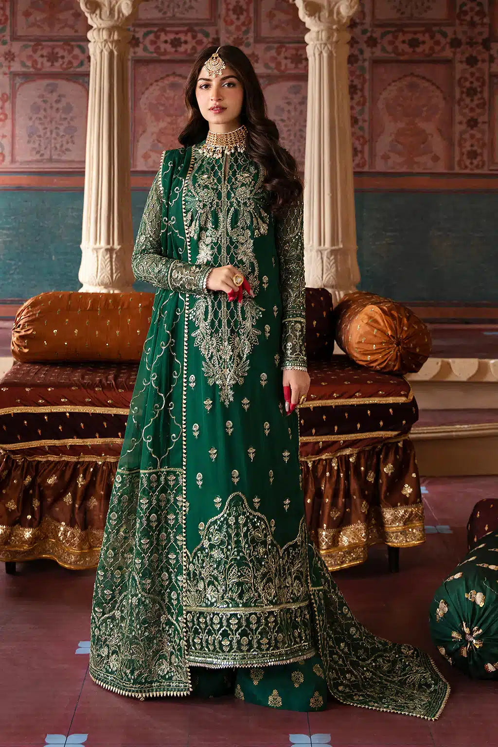 Afrozeh | Shehnai Wedding Formals 23 | Dilsaz - by - Libasekhas UK - Registered Vendor of : Afrozeh - 100% Original Designer Dresss