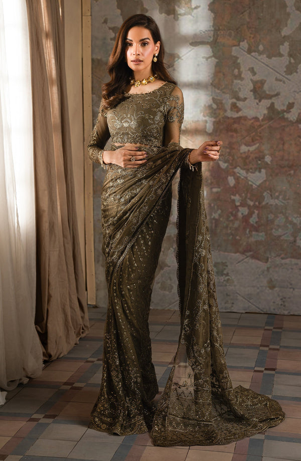 Zarif | Emirah Formals | ZEF 07 JAZAB - by - Libasekhas UK - Registered Vendor of : Zarif - 100% Original Designer Dresss