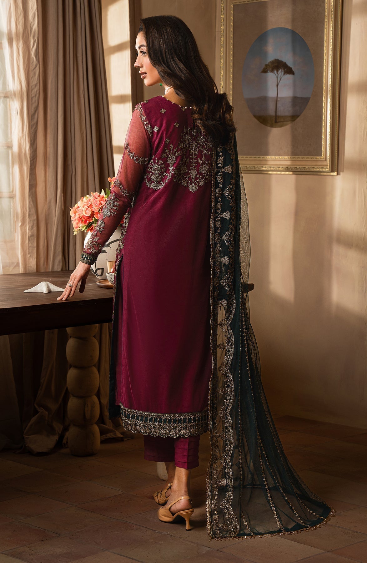 Zarif | Emirah Formals | ZEF 08 HAYAL - by - Libasekhas UK - Registered Vendor of : Zarif - 100% Original Designer Dresss