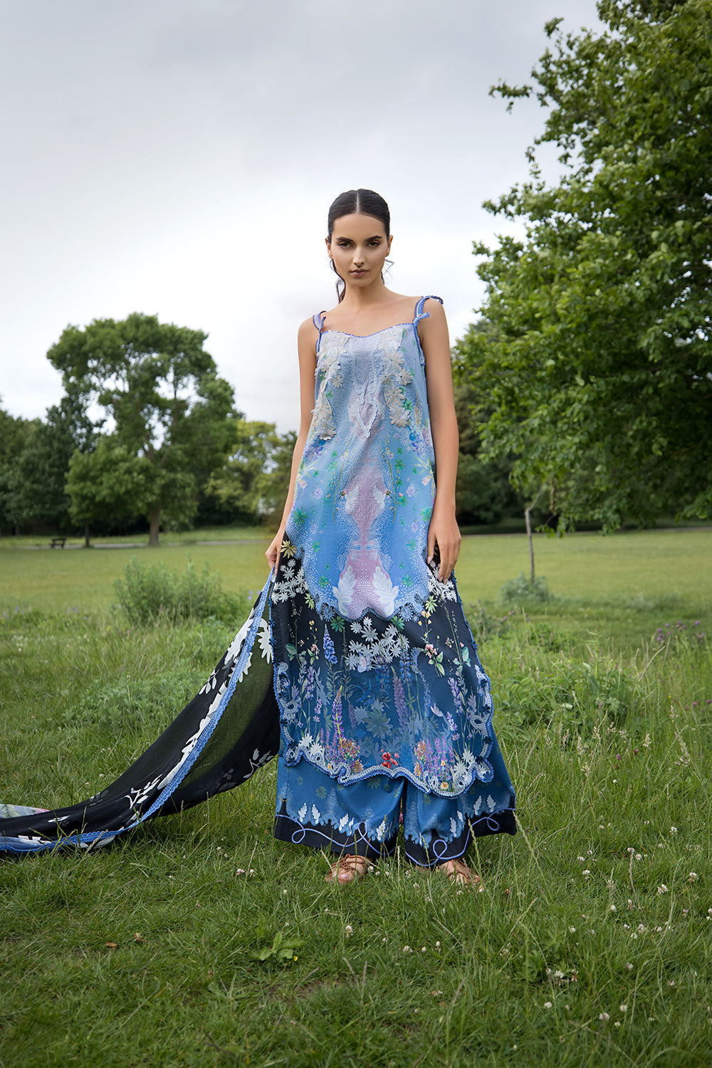 Sobia Nazir | Prints 26 | 5B - by Libasekhas UK - Registered Vendor of : Sobia Nazir - 100% Original Designer Dress