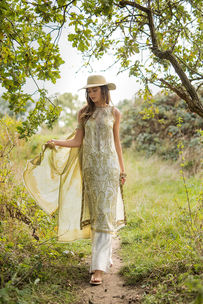 Sobia Nazir | Silk Satin 25 | ST25-06 - by Libasekhas UK - Registered Vendor of : Sobia Nazir - 100% Original Designer Dress