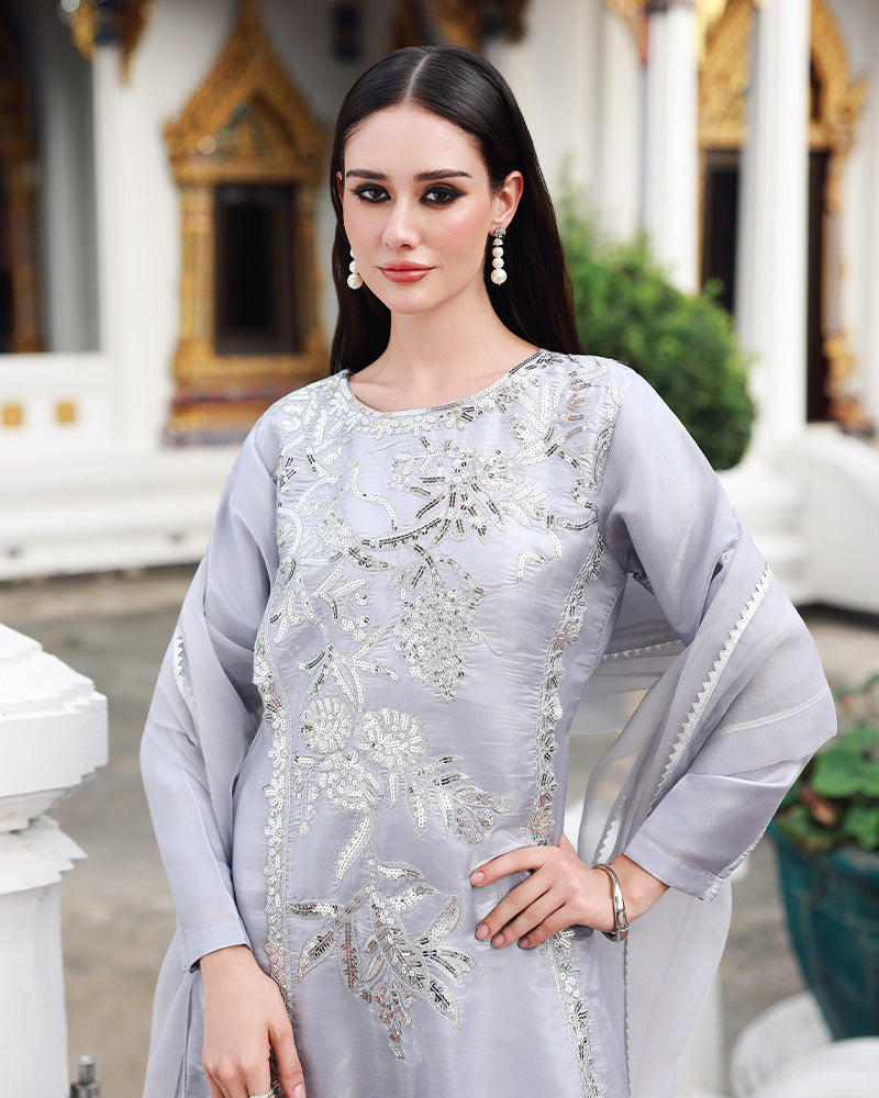 Ain | Prestige Festive Edit | AN-145 A - by Libasekhas UK - Registered Vendor of : Ain - 100% Original Designer Dress