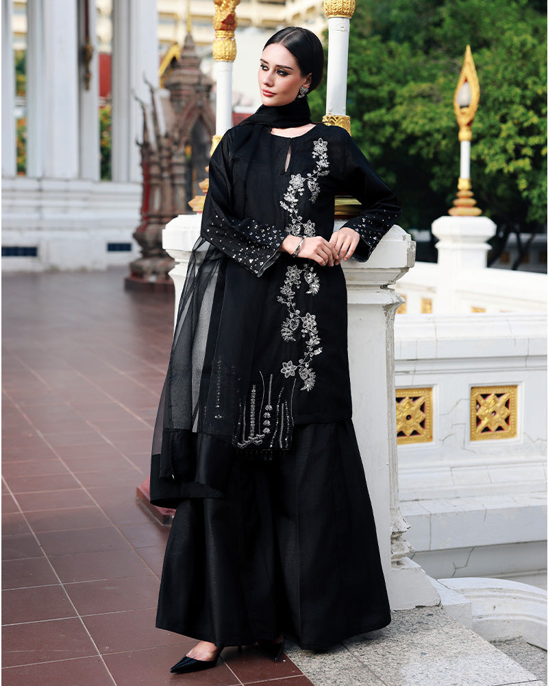 Ain | Prestige Festive Edit | AN-144 G - by Libasekhas UK - Registered Vendor of : Ain - 100% Original Designer Dress
