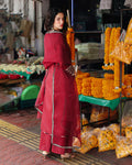 Ain | Prestige Festive Edit | AN-142 F - by Libasekhas UK - Registered Vendor of : Ain - 100% Original Designer Dress