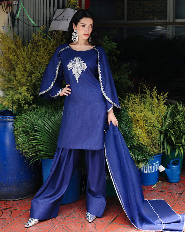 Ain | Prestige Festive Edit | AN-141 E - by Libasekhas UK - Registered Vendor of : Ain - 100% Original Designer Dress