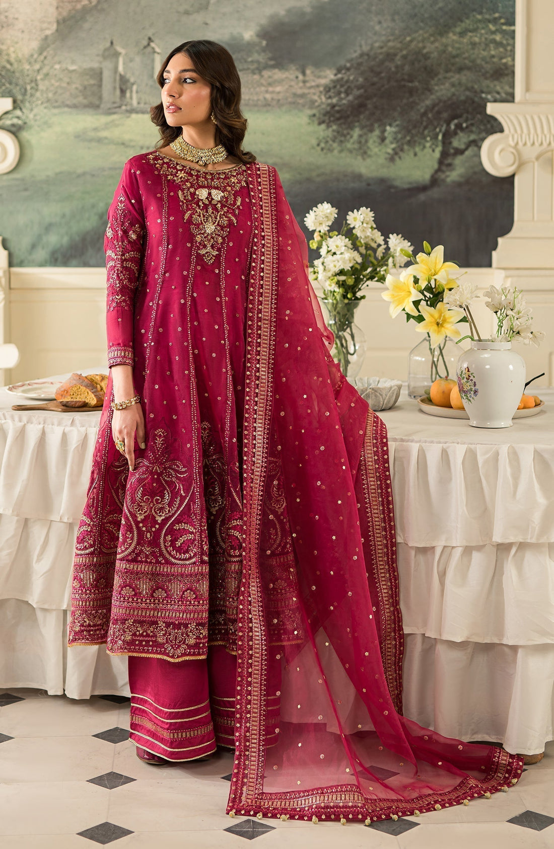 Emaan Adeel | Suave Luxury Formals 24 | SALVIA - by - Libasekhas UK - Registered Vendor of : Emaan Adeel - 100% Original Designer Dresss