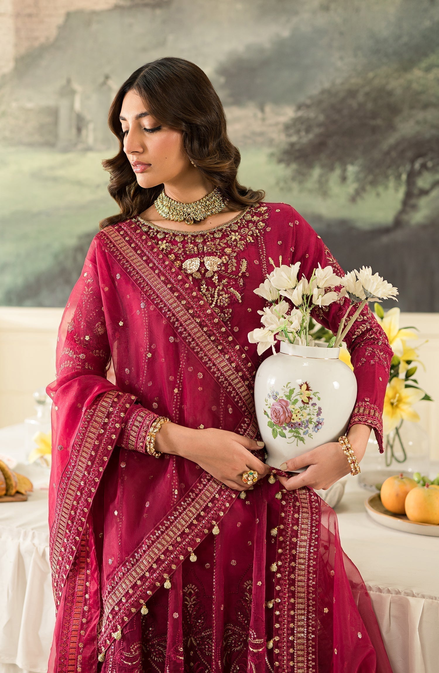 Emaan Adeel | Suave Luxury Formals 24 | SALVIA - by - Libasekhas UK - Registered Vendor of : Emaan Adeel - 100% Original Designer Dresss