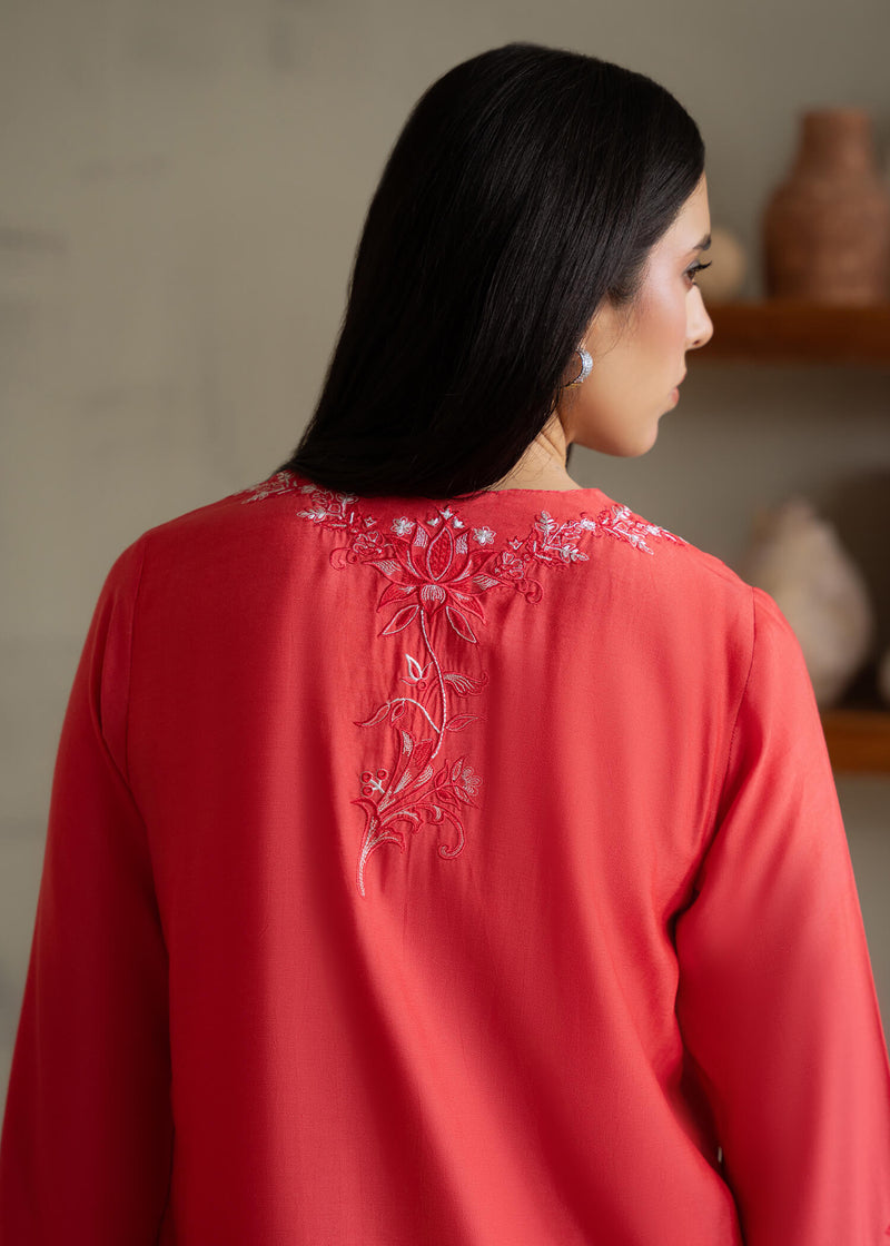 Jeem | Summer 25 RTW | NOVA CORAL - by Libasekhas UK - Registered Vendor of : Jeem - 100% Original Designer Dress