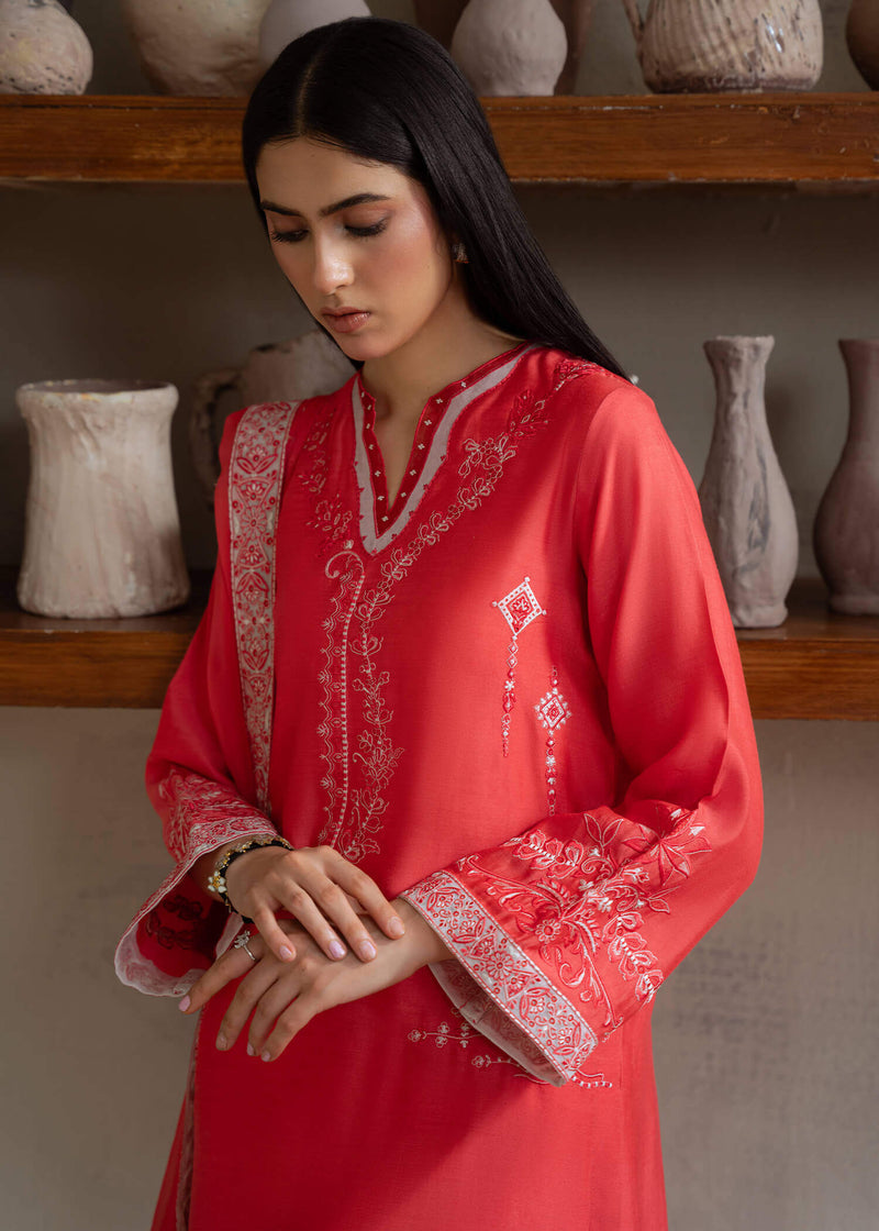 Jeem | Summer 25 RTW | NOVA CORAL - by Libasekhas UK - Registered Vendor of : Jeem - 100% Original Designer Dress