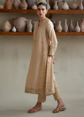 Jeem | Summer 25 RTW | BRUNETTE BEIGE - by Libasekhas UK - Registered Vendor of : Jeem - 100% Original Designer Dress