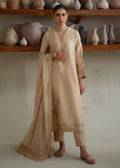 Jeem | Summer 25 RTW | BRUNETTE BEIGE - by Libasekhas UK - Registered Vendor of : Jeem - 100% Original Designer Dress