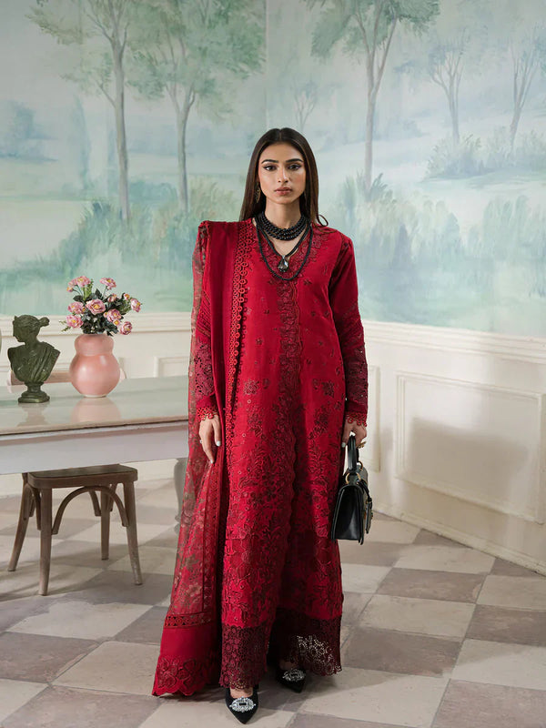 Maryum Hussain | Laani Luxury Pret | Ruby - by - Libasekhas UK - Registered Vendor of : Maryam Hussain - 100% Original Designer Dresss