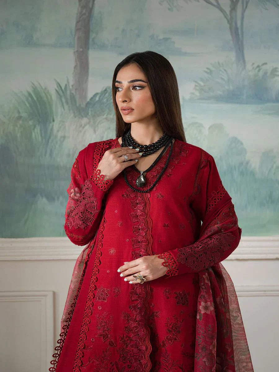 Maryum Hussain | Laani Luxury Pret | Ruby - by - Libasekhas UK - Registered Vendor of : Maryam Hussain - 100% Original Designer Dresss
