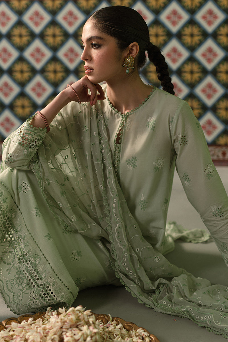 Cross Stitch | Chikankari Lawn Collection | P-01 - by - Libasekhas UK - Registered Vendor of : Cross Stitch - 100% Original Designer Dresss