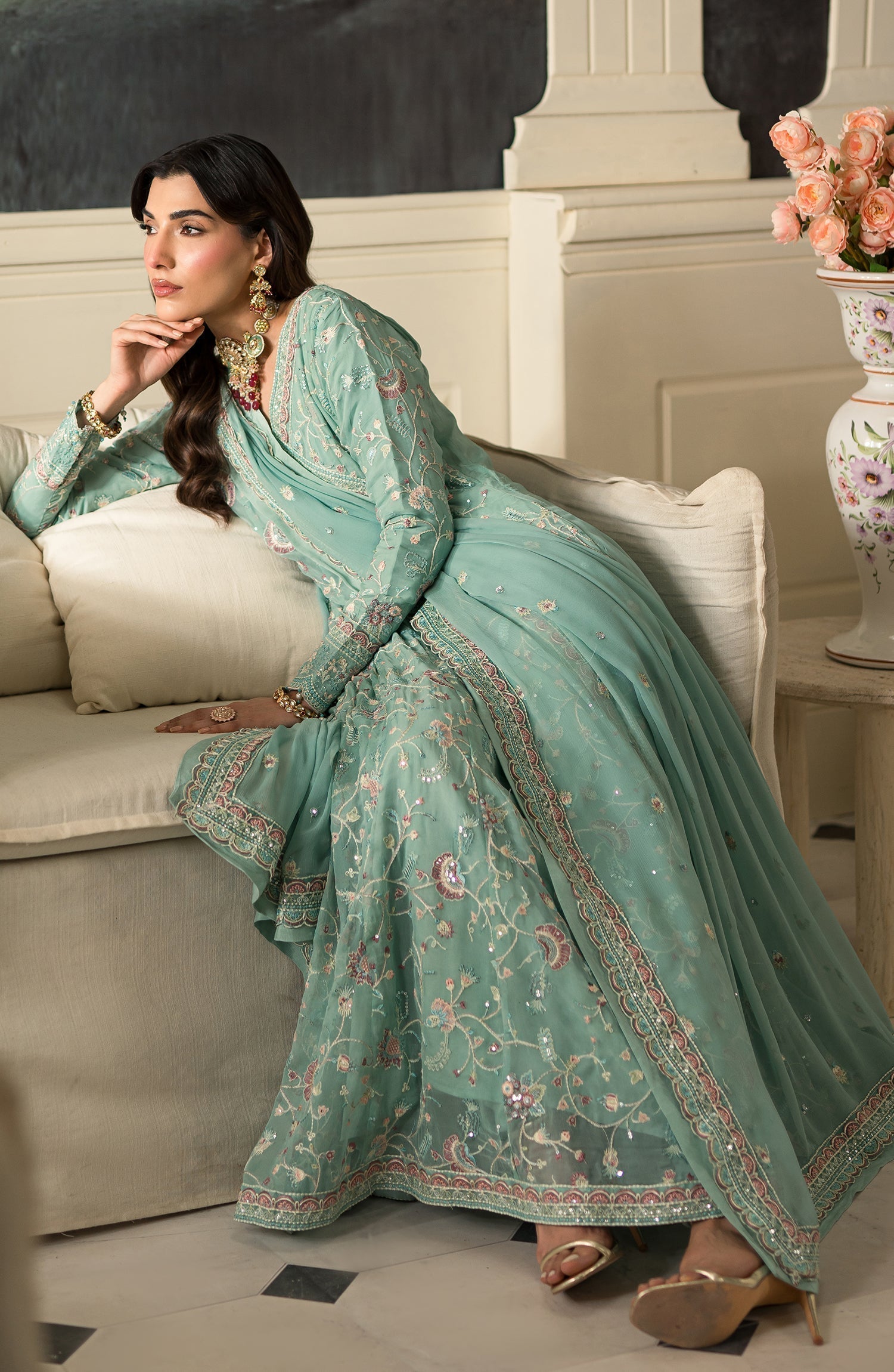 Emaan Adeel | Suave Luxury Formals 24 | AZLIN - by - Libasekhas UK - Registered Vendor of : Emaan Adeel - 100% Original Designer Dresss