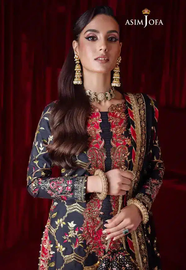 Asim Jofa | Bekhudi Luxury Chiffon 23 | AJBK-02 - by - Libasekhas UK - Registered Vendor of : Asim Jofa - 100% Original Designer Dresss