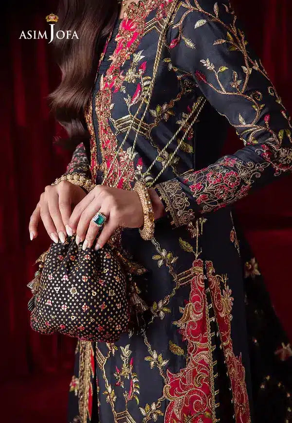 Asim Jofa | Bekhudi Luxury Chiffon 23 | AJBK-02 - by - Libasekhas UK - Registered Vendor of : Asim Jofa - 100% Original Designer Dresss