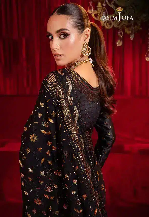 Asim Jofa | Bekhudi Luxury Chiffon 23 | AJBK-03 - by - Libasekhas UK - Registered Vendor of : Asim Jofa - 100% Original Designer Dresss