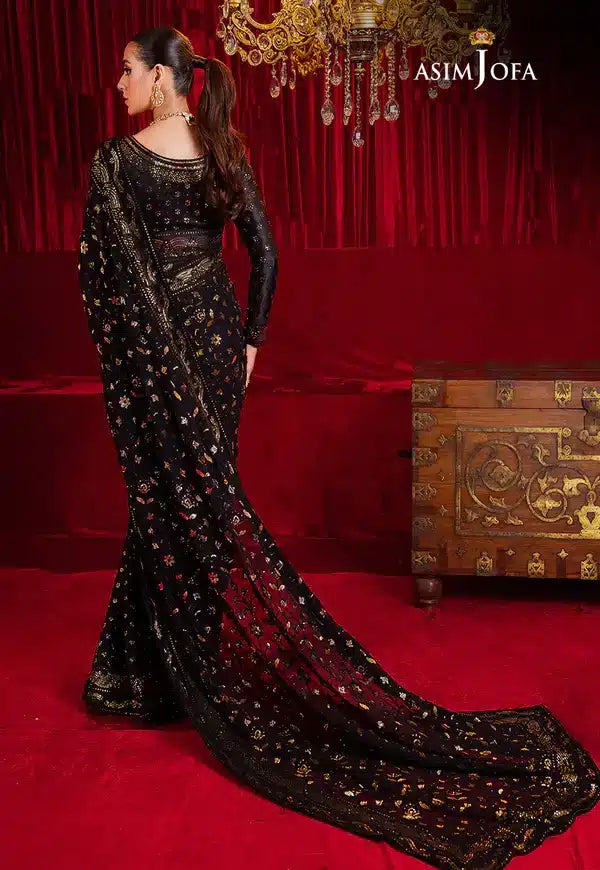 Asim Jofa | Bekhudi Luxury Chiffon 23 | AJBK-03 - by - Libasekhas UK - Registered Vendor of : Asim Jofa - 100% Original Designer Dresss