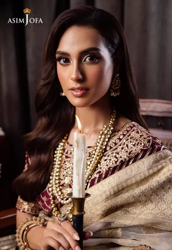 Asim Jofa | Bekhudi Luxury Chiffon 23 | AJBK-04 - by - Libasekhas UK - Registered Vendor of : Asim Jofa - 100% Original Designer Dresss