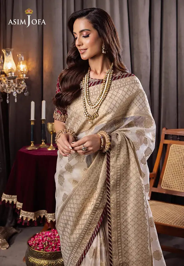 Asim Jofa | Bekhudi Luxury Chiffon 23 | AJBK-04 - by - Libasekhas UK - Registered Vendor of : Asim Jofa - 100% Original Designer Dresss