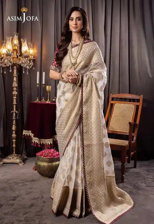 Asim Jofa | Bekhudi Luxury Chiffon 23 | AJBK-04 - by - Libasekhas UK - Registered Vendor of : Asim Jofa - 100% Original Designer Dresss