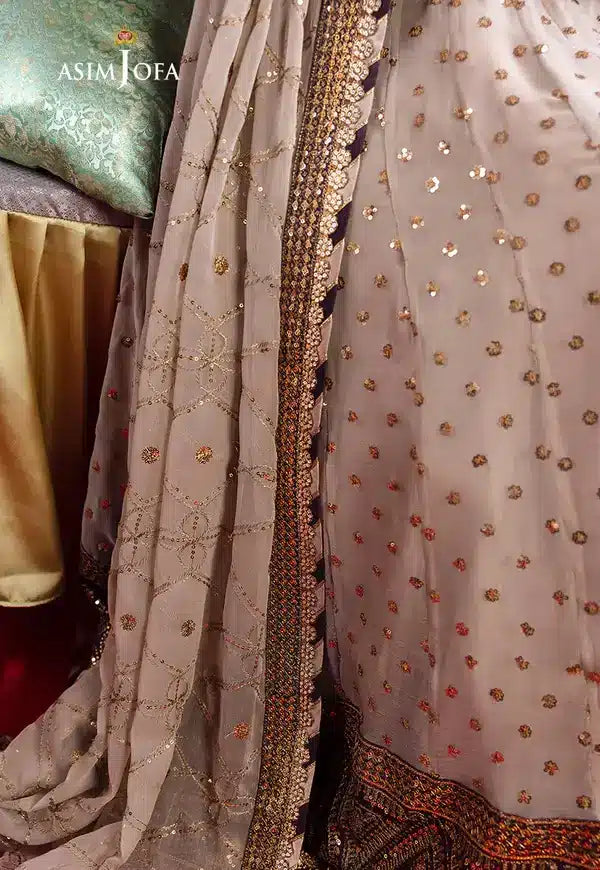 Asim Jofa | Bekhudi Luxury Chiffon 23 | AJBK-05 - by - Libasekhas UK - Registered Vendor of : Asim Jofa - 100% Original Designer Dresss