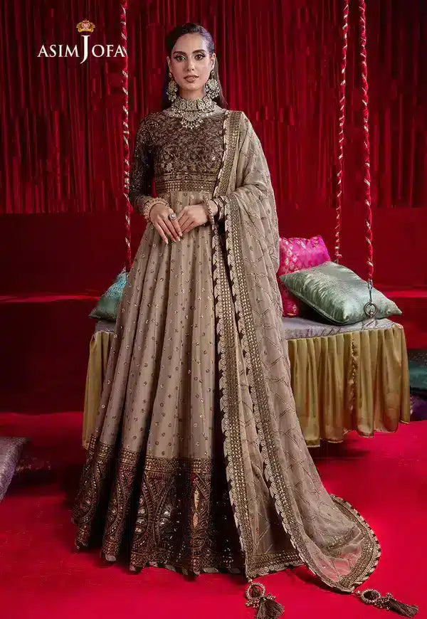 Asim Jofa | Bekhudi Luxury Chiffon 23 | AJBK-05 - by - Libasekhas UK - Registered Vendor of : Asim Jofa - 100% Original Designer Dresss