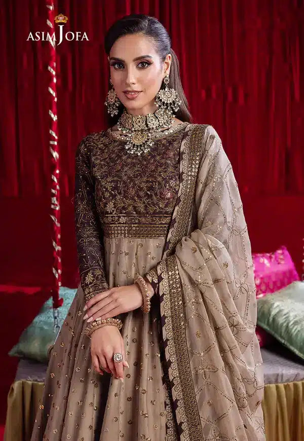 Asim Jofa | Bekhudi Luxury Chiffon 23 | AJBK-05 - by - Libasekhas UK - Registered Vendor of : Asim Jofa - 100% Original Designer Dresss